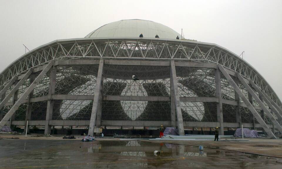 乌海温泉馆网架工程